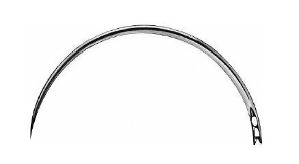 ШОВНА ГОЛКА №GA21 КОЛЮЧА 65 mm, Ø 1,60 mm